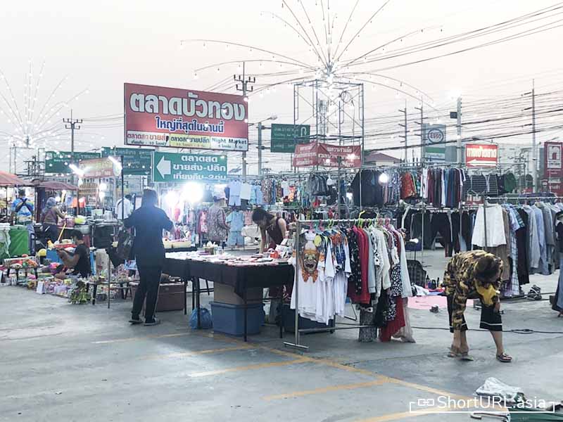 ตลาดบัวทองตอนเย็น